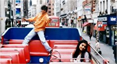 نگاهی به مجسمه شاهرخ خان و کاجول، در فیلم مشترکی که رکورد سینمایی محبوب شعله را شکست+عکس