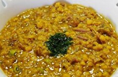 در چند مرحله خوراک کاری نخود هندی را درست کنید