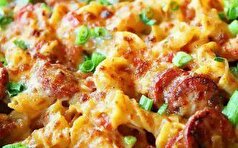 برای شام عاشقانه این پاستای سوسیس اسپایسی را آماده کنید