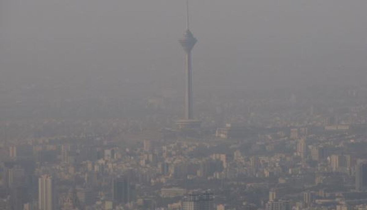 وضعیت هوای تهران قرمز شد