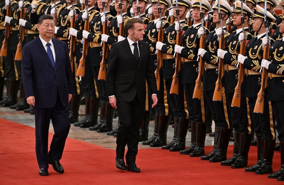 مکرون با پیروی از ترامپ، چین را به اعمال تعرفه‌های گمرکی تهدید می‌کند
