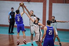 لیگ برتر بسکتبال؛ هشتمین شکست رعد پدافند هوایی اصفهان مقابل طبیعت رقم خورد