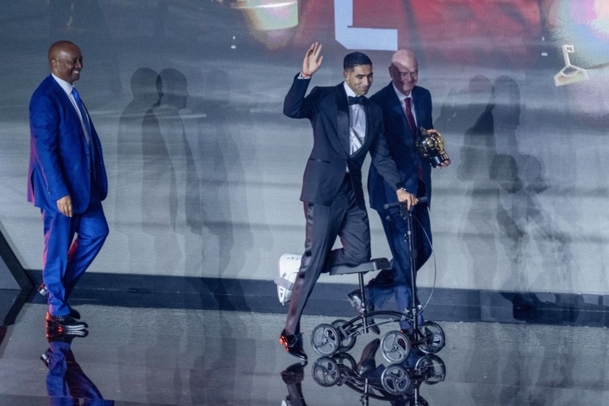 سرمربی مراکش درباره حکیمی: او در فرم ایده‌آل خود است و روحیه بسیار خوبی دارد