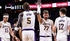 لیگ NBA| پیروزی لیکرز با درخشش جیمز و دانچیچ/ یوتا مغلوب قهرمان شد