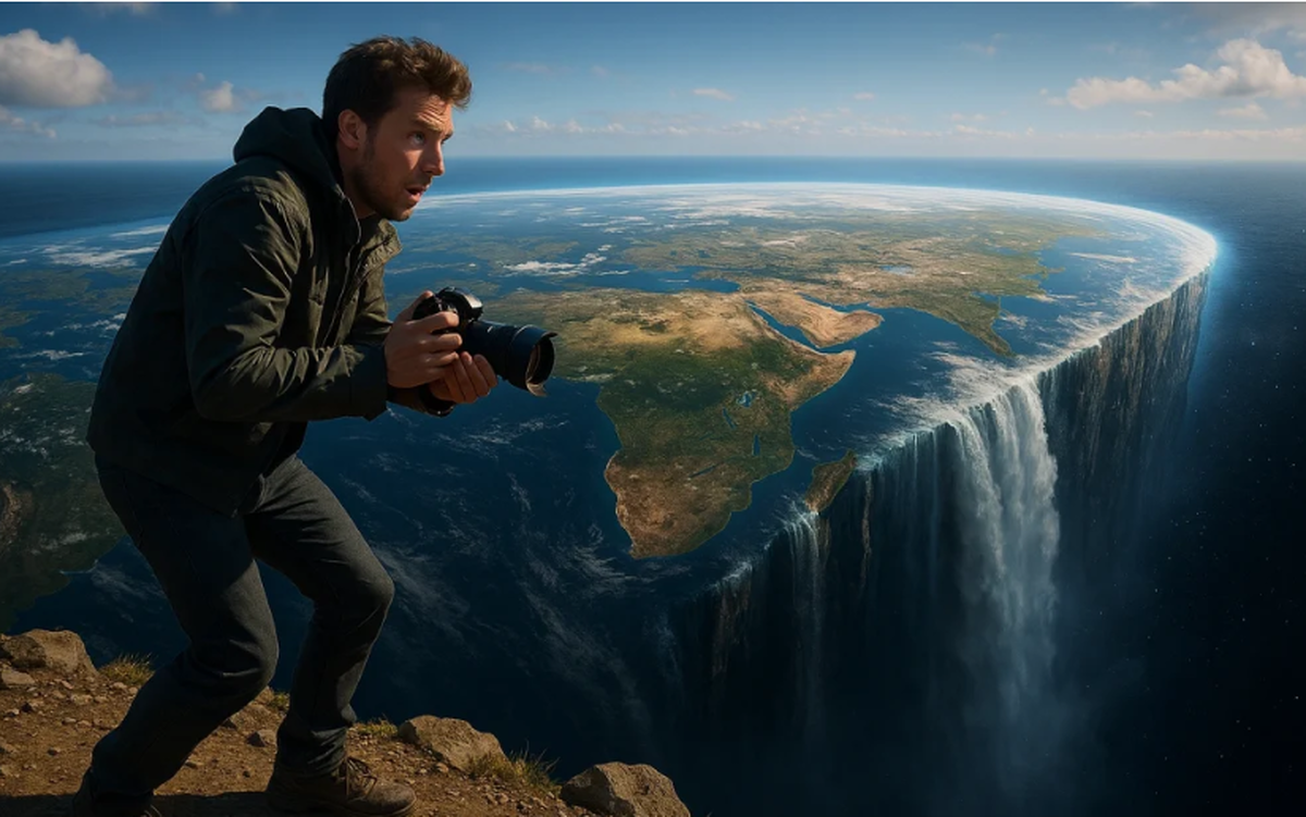 کسانی که به تخت بودن زمین باور دارند در این مکان یک جایزه خاص می گیرند!