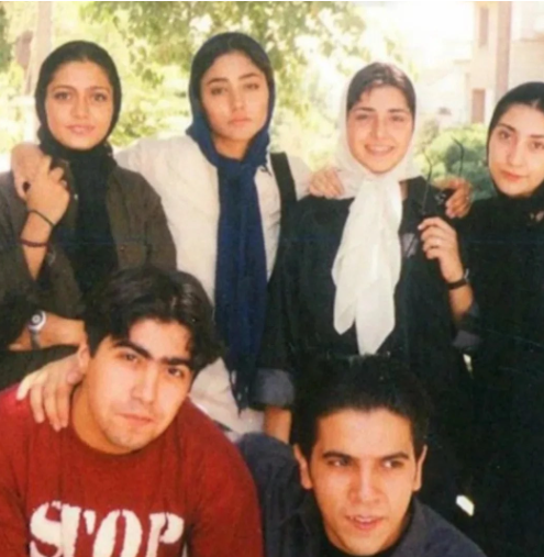 قابی قدیمی از باران کوثری در کنار گلشیفته فراهانی که به تازگی وایرال شد