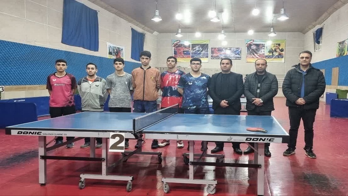 قهرمانی پارسا حاجی پور در هشتمین دوره مسابقات تنیس روی میز رنکینگ مازندران