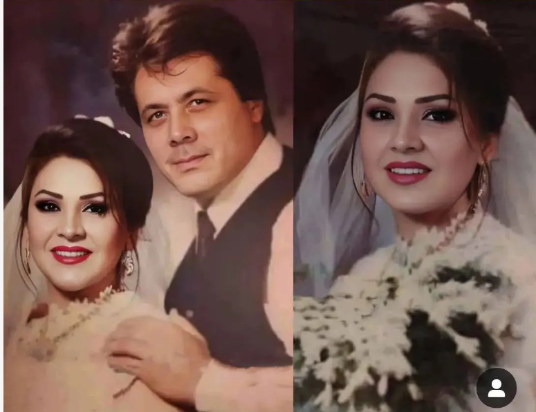 زیبایی افسانه‌ای نسرین مقانلو در شب عروسی اش! +عکس