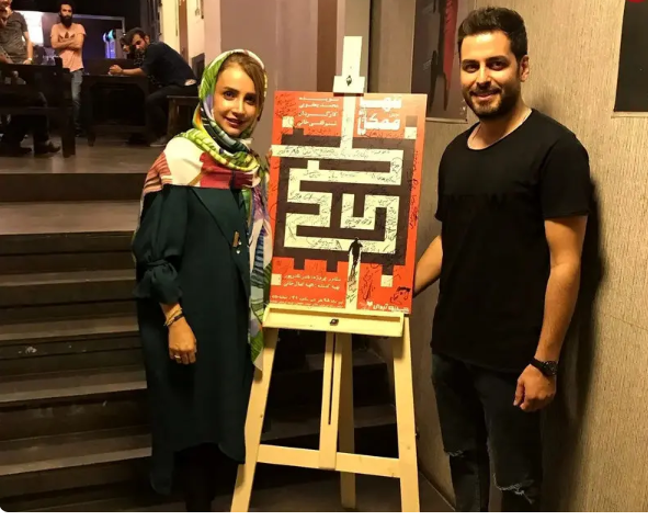 «محمدعلی و آرزو» (سریال آنام) در حاشیه یک تئاتر؛ سال ۹۸ «محمدعلی و آرزو» (سریال آنام) در حاشیه یک تئاتر؛ سال ۹۸