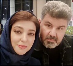 سلفی تازه وایرال شده از تغییر چهره دیدنی آرام چراغی، بازیگر سریال آنام کنار همسرش بعد از گذشت ۸ سال