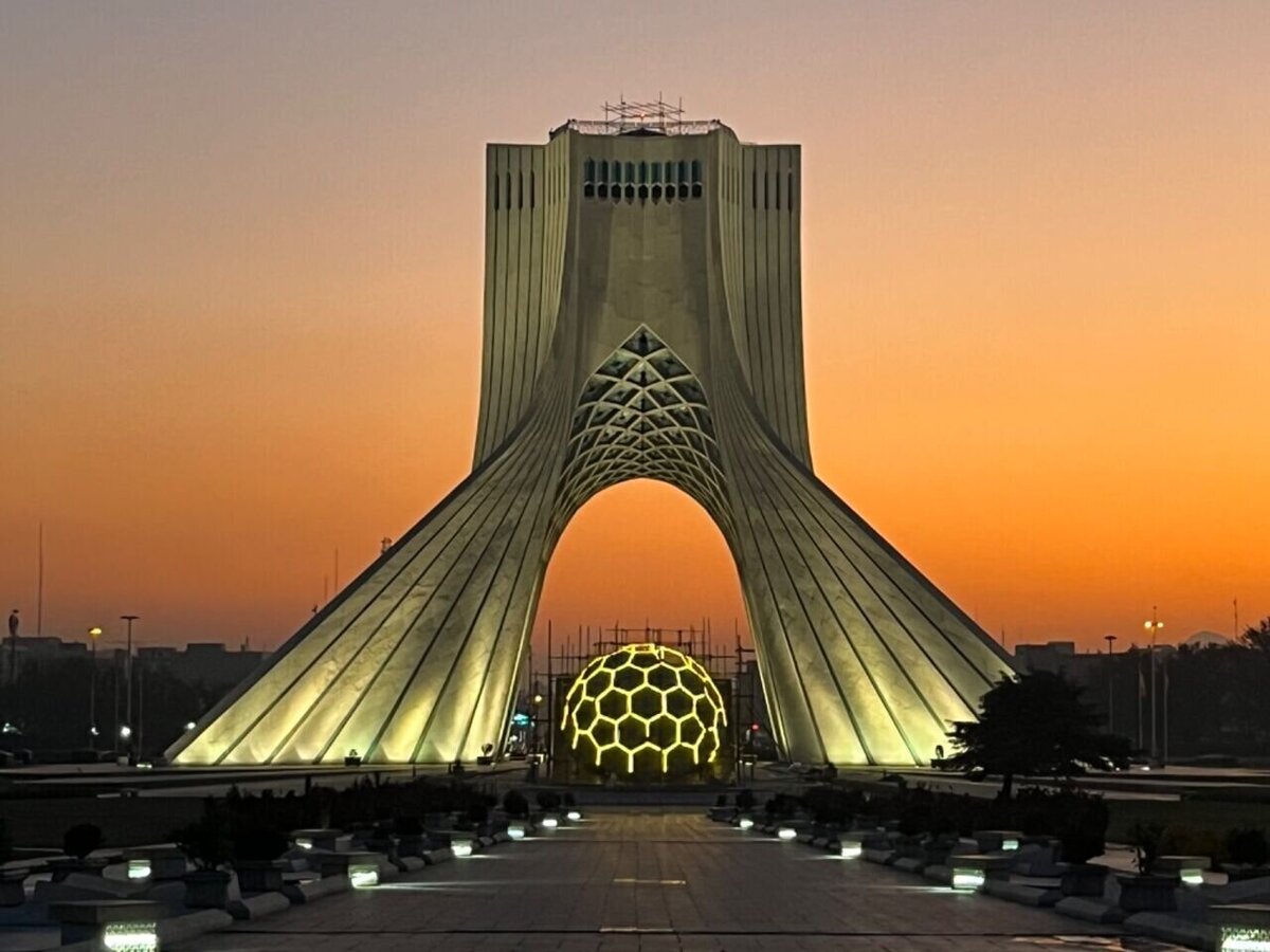 هلی‌کوپتر دیده شده در اطراف میدان آزادی برای یک فیلم پلیسی بود!