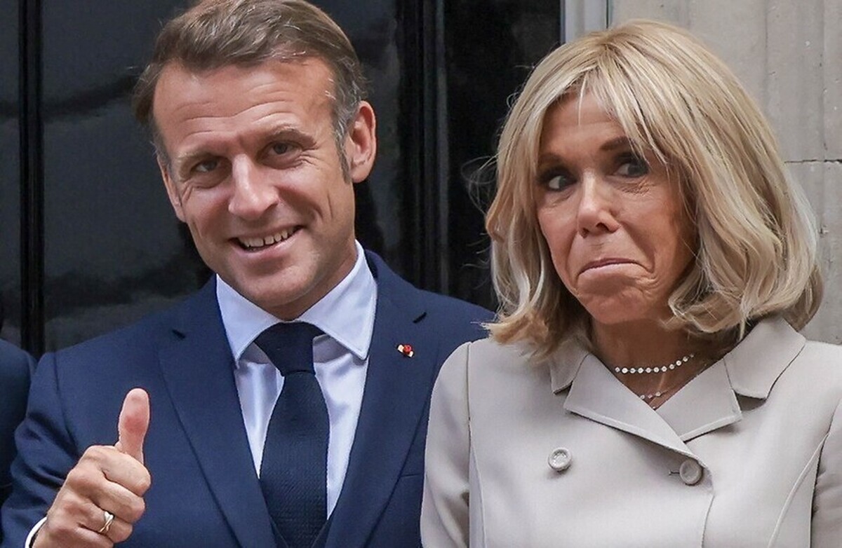 ویدئو| بریژیت مکرون فعالان فمینیست را 