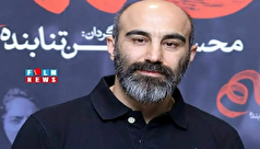 کودکی محسن تنابنده با پیژامه خونگی در سفرش به مشهد + عکس