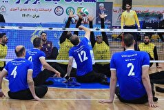 اردوی مردان والیبال نشسته ایران برای لس‌آنجلس