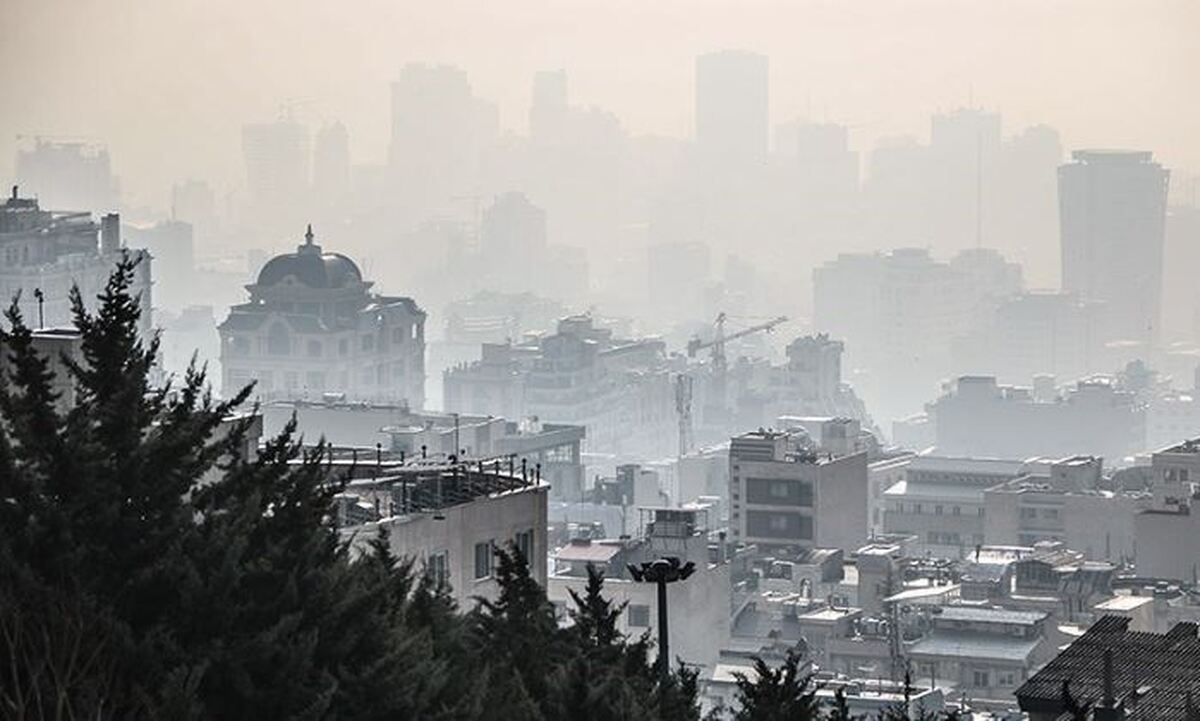 هوای تهران دوباره آلوده شد/ باران هم گره‌گشای پایتخت نیست