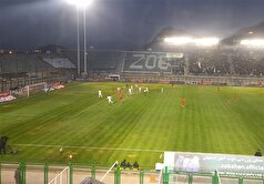 تقابل ذوب‌آهن و تراکتور در نیمه اول برنده نداشت