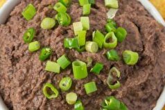 دستور تهیه دیپ لوبیا سیاه (تند) برای شام