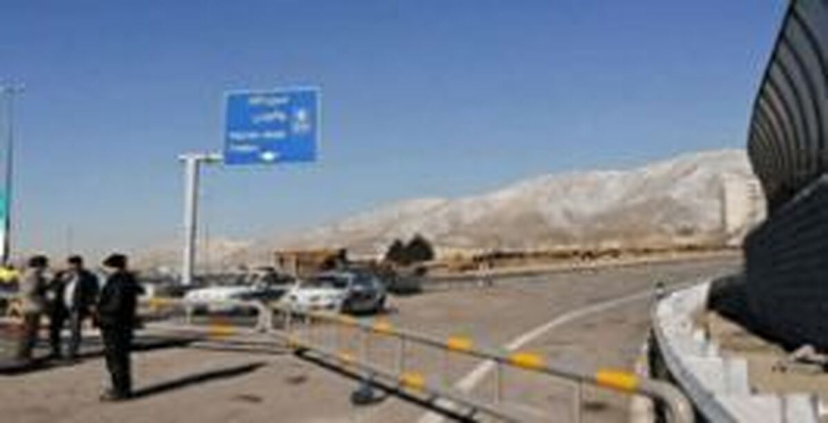 بسته بودن محور کندوان تا ظهر امروز
