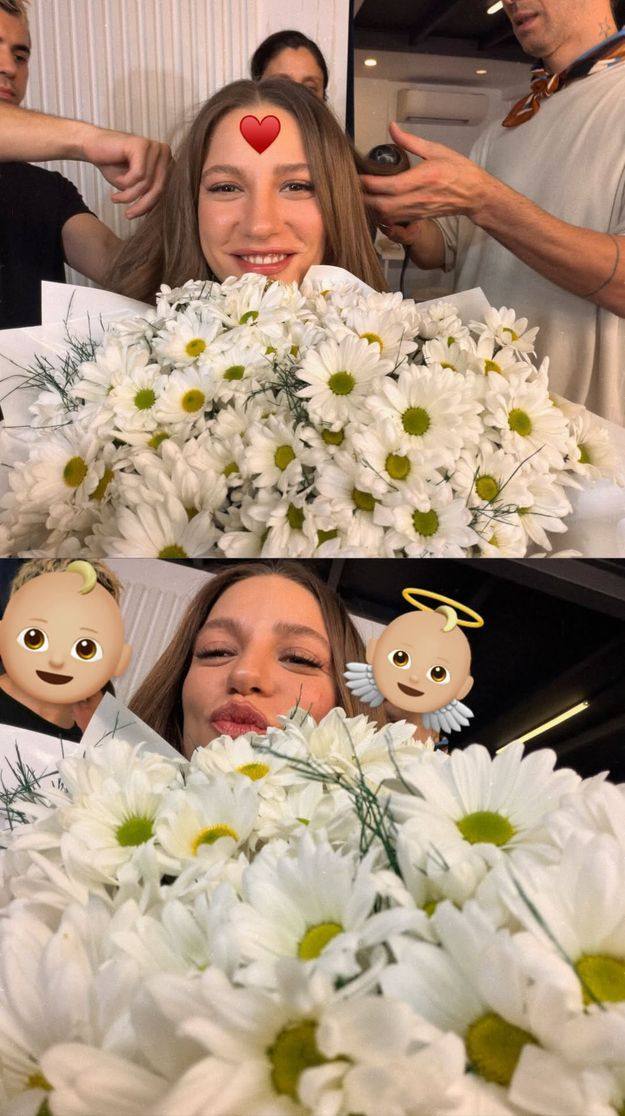 گریم سرنای ساریکایا در میان یک دسته بزرگ گلهای بابونه! +عکس گریم سرنای ساریکایا در میان یک دسته بزرگ گلهای بابونه! +عکس