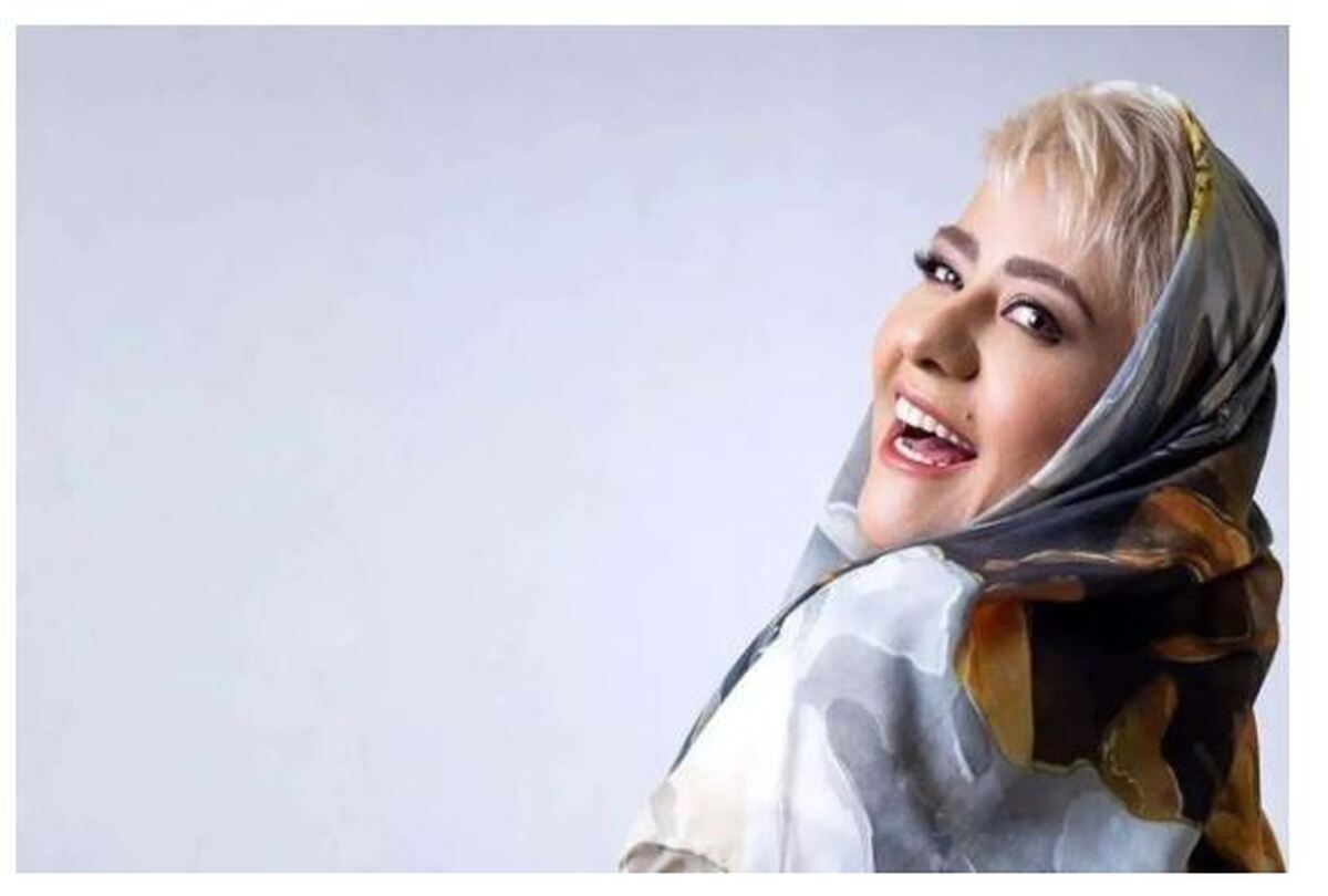 تغییر چهره رابعه اسکویی در اتاق گریم یک کار جدید+عکس