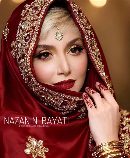 نازنین بیاتی با تتو و لباس هندی همه رو انگشت به دهان گذاشت! نازنین بیاتی با تتو و لباس هندی همه رو انگشت به دهان گذاشت!