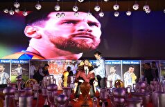 ویدئو| هند مسی را جشن می‌گیرد: رونمایی از بزرگترین مجسمه یک ستاره فوتبال زنده