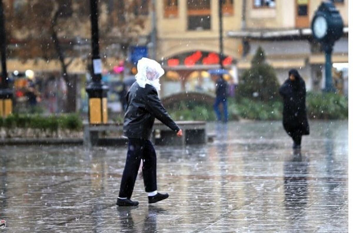 موج دوم سامانه بارشی در لرستان/ احتمال کولاک و لغزندگی