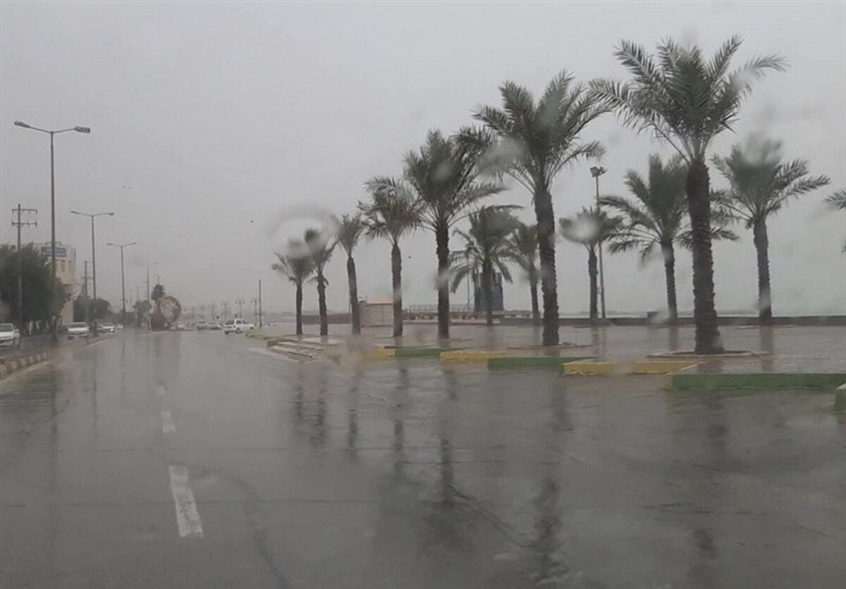 ۶۰ میلیمتر بارش باران در شمال استان بوشهر ثبت شد