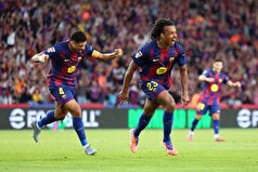 ژول کونده به اولین بازیکن بارسلونا تبدیل شد که در لیگ قهرمانان اروپا با ضربه سر دبل می‌کند