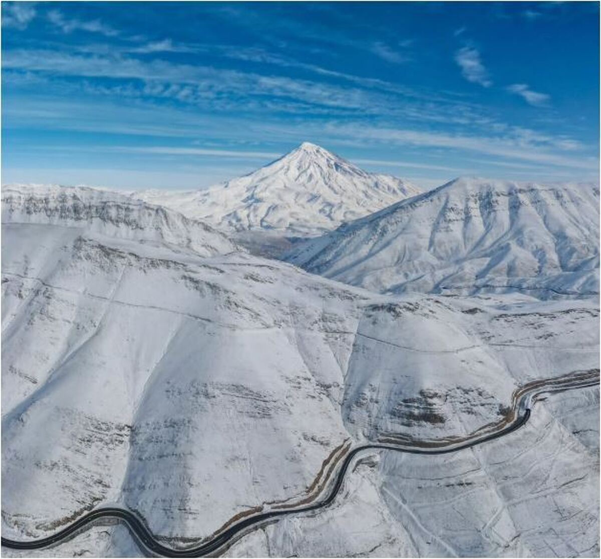 دماوندِ سفید پوش، شادی را به مردم ایران تزریق کرد