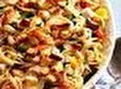 با ترکیب مرغ و قارچ با اسپاگتی این چیکن تترازینی معروف را آماده کنید