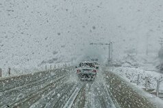 ۳ محور فارس برفی و بارانی هستند