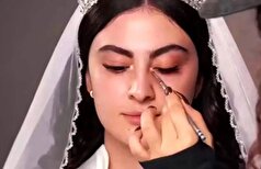 چهره قبل از میکاپ عروسی مریم مومن حاشیه ساز شد!