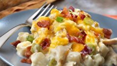 فوت کوزه گری تهیه کاسرول مرغ و سیب زمینی پنیری