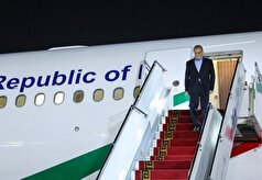 هواپیمای رئیس جمهور در تهران نشست