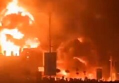 انفجار یک پالایشگاه نفت در شرق سوریه