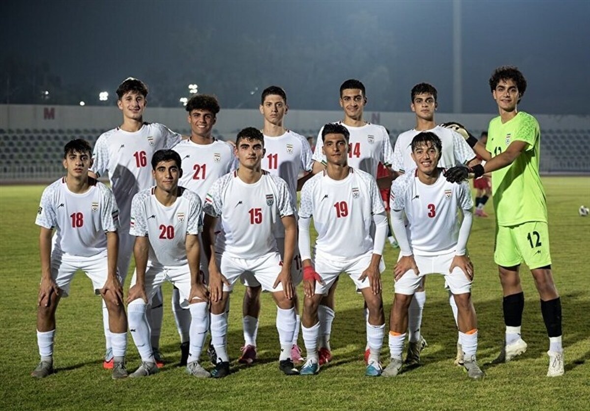 مرحله مقدماتی زیر ۱۷ سال آسیا| برتری پرگل تیم نوجوانان مقابل چین تایپه