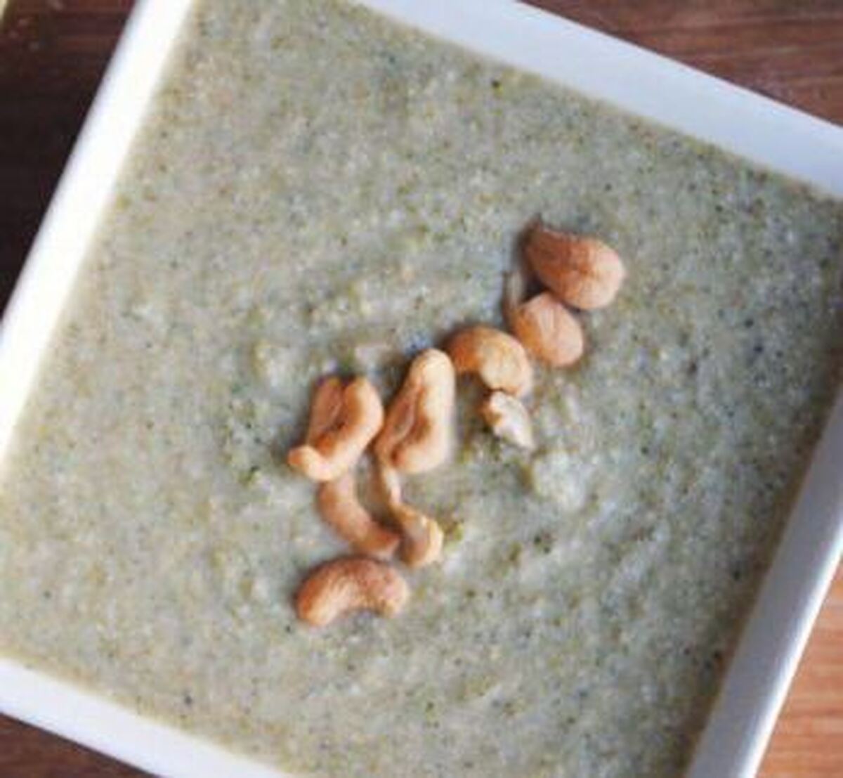 رسپی مخصوص تهیه سوپ خامه‌ای بادام هندی