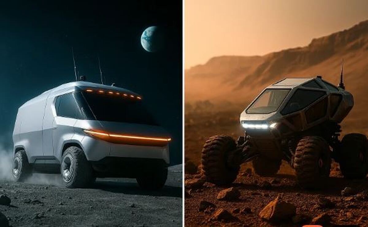 خودرو‌های فضایی در آینده اینشکلی هستند!