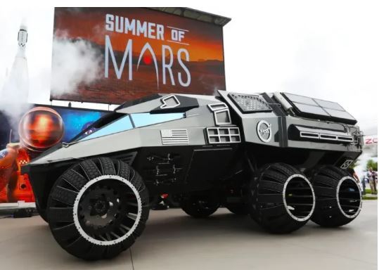 خودرو‌های فضایی در آینده اینشکلی هستند!