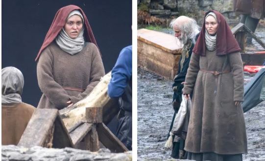 گریم وحشتناک دختر جانی دپ برای فیلم جدید قرون وسطایی