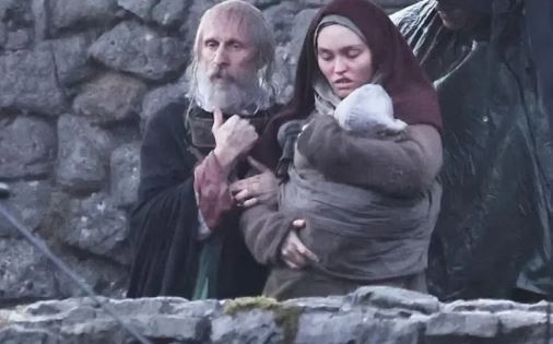 گریم وحشتناک دختر جانی دپ برای فیلم جدید قرون وسطایی