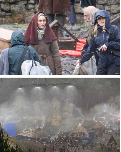 گریم وحشتناک دختر جانی دپ برای فیلم جدید قرون وسطایی