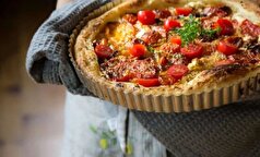 چگونه به سبک ایتالیایی‌ها تارت گوجه فرنگی درست کنیم؟