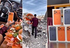 صف‌های طولانی خرید آیفون ۱۷ در غزه/ پشت پرده موضوع چیست؟