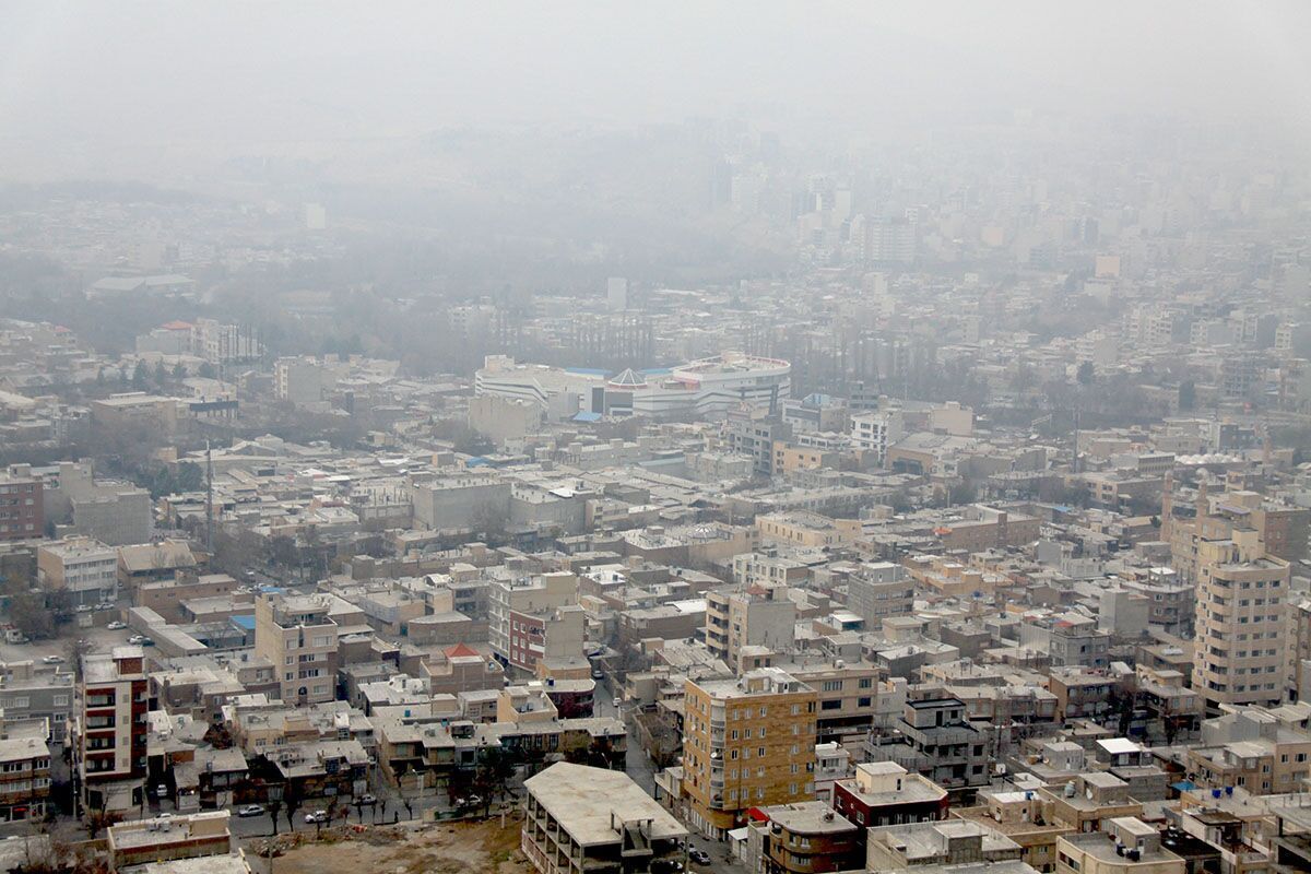 افزایش آلاینده‌ها در مهاباد رکورد زد