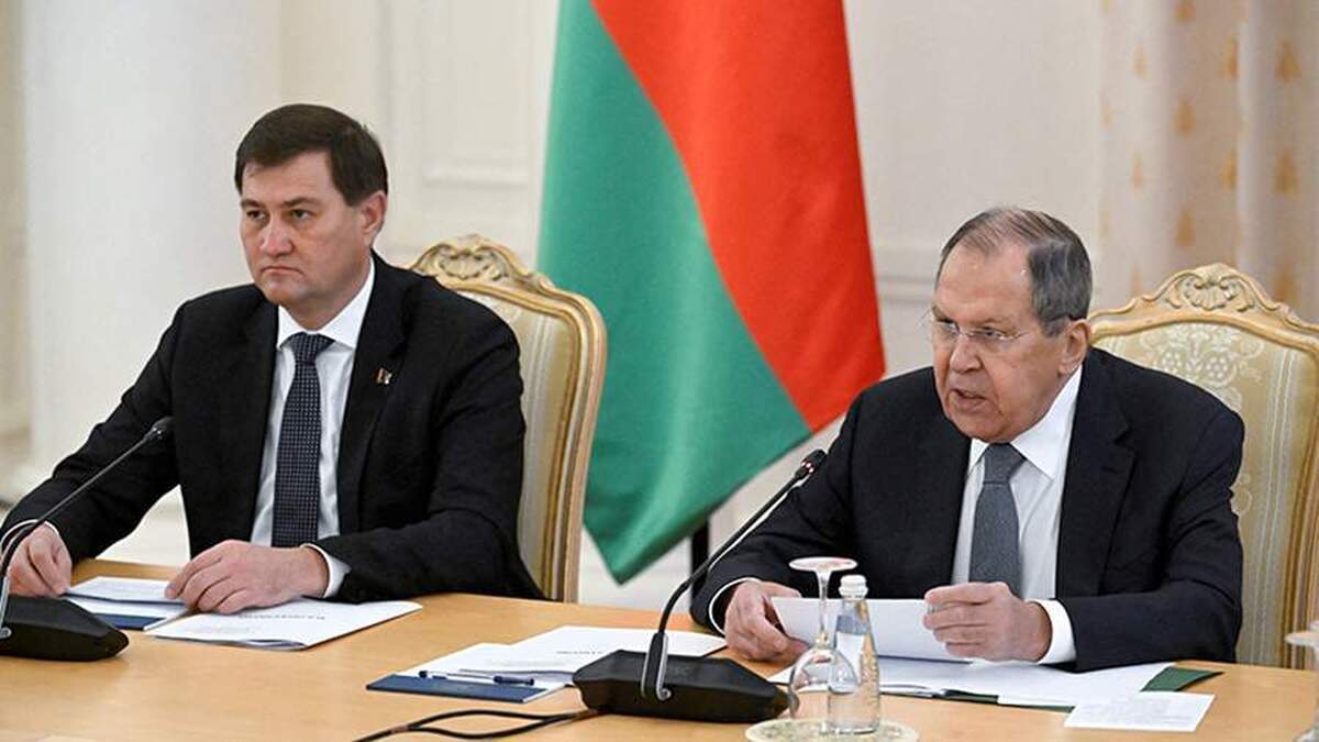 لاوروف از بلاروس به خاطر حمایت مستمرش از روسیه ابراز قدردانی کرد.