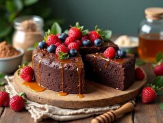 رسپی کیک شکلاتی رژیمی با یک بافت لطیف+مواد لازم