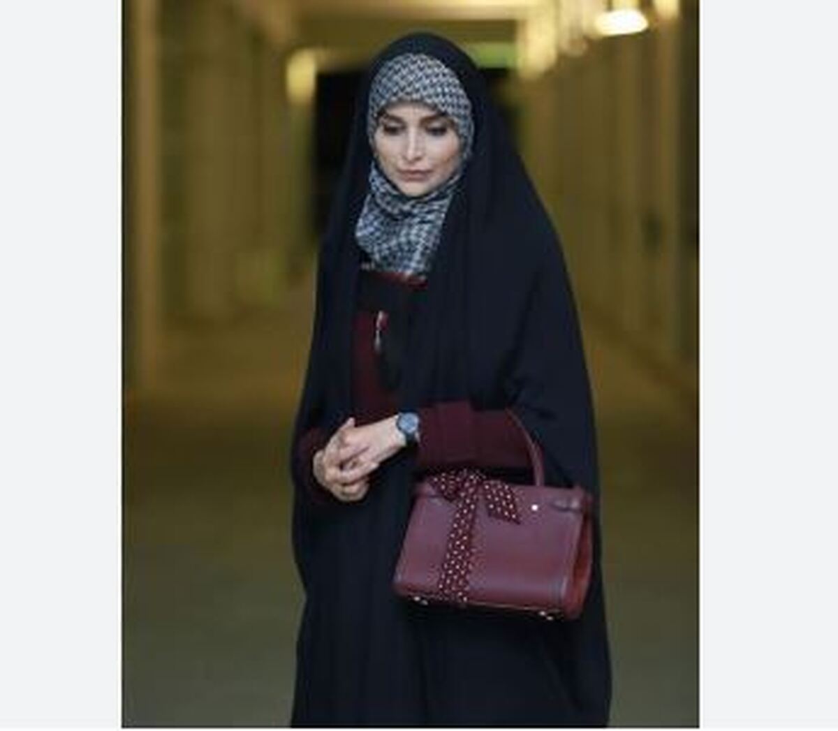 استایل پاییزی مژده لواسانی با یک ترکیب رنگی چشم نواز! +عکس