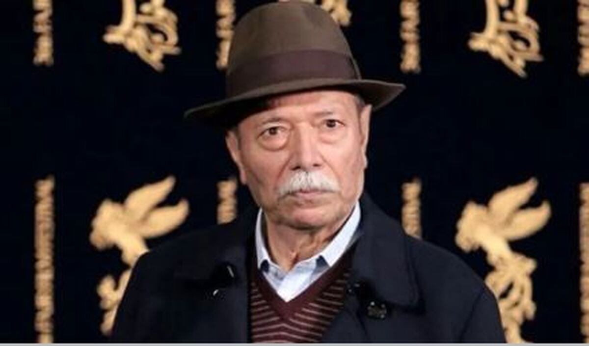 علی نصیریان در جمع سوگواران تشییع پیکر هادی مرزبان+عکس